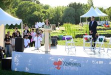 Leyla Aliyeva and Alena Aliyeva attend Charity Festival (PHOTO)