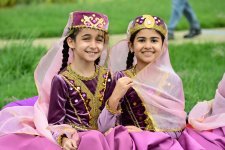Leyla Aliyeva and Alena Aliyeva attend Charity Festival (PHOTO)