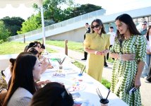Leyla Aliyeva and Alena Aliyeva attend Charity Festival (PHOTO)