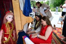 Leyla Aliyeva and Alena Aliyeva attend Charity Festival (PHOTO)