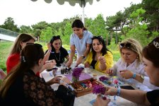 Leyla Aliyeva and Alena Aliyeva attend Charity Festival (PHOTO)