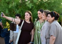 Leyla Aliyeva and Alena Aliyeva attend Charity Festival (PHOTO)