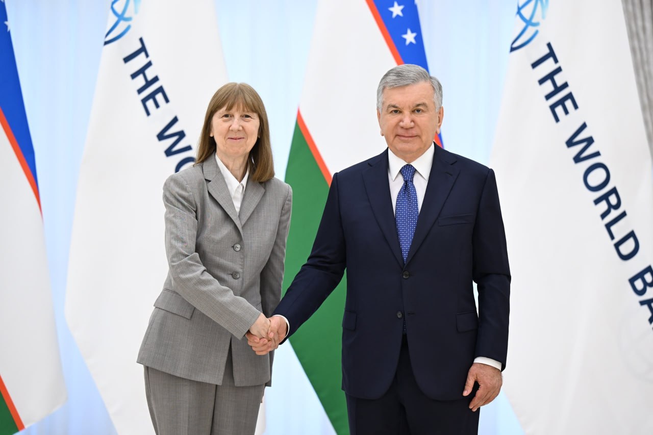 Uzbek President, World Bank review $15 billion project portfolio