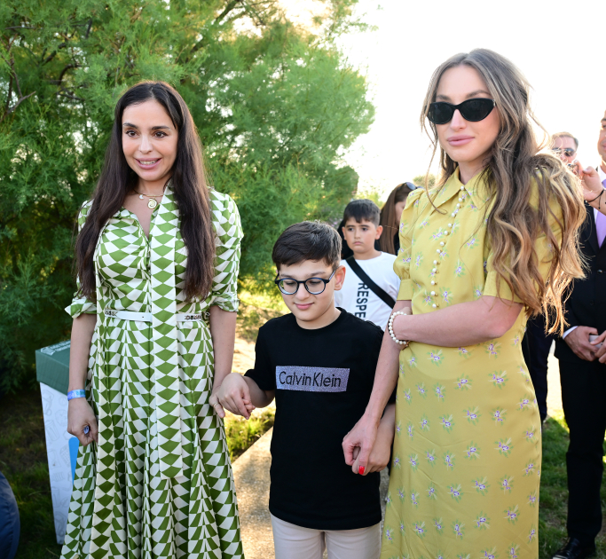 Leyla Aliyeva and Alena Aliyeva attend Charity Festival (PHOTO)