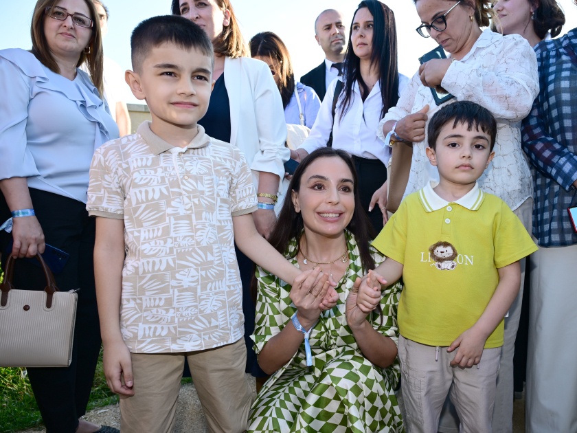 Leyla Aliyeva and Alena Aliyeva attend Charity Festival (PHOTO)