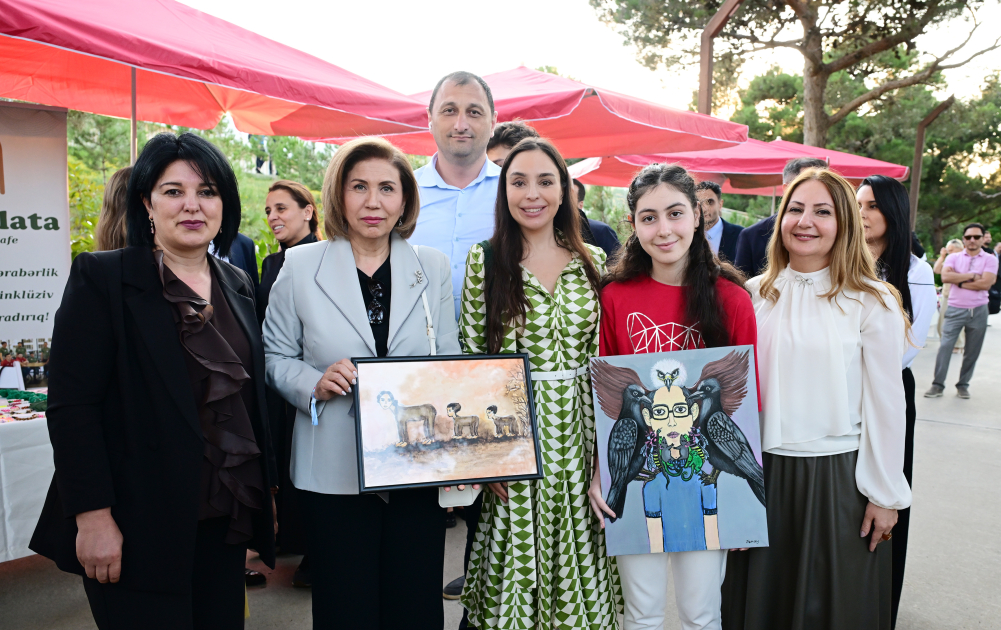 Leyla Aliyeva and Alena Aliyeva attend Charity Festival (PHOTO)