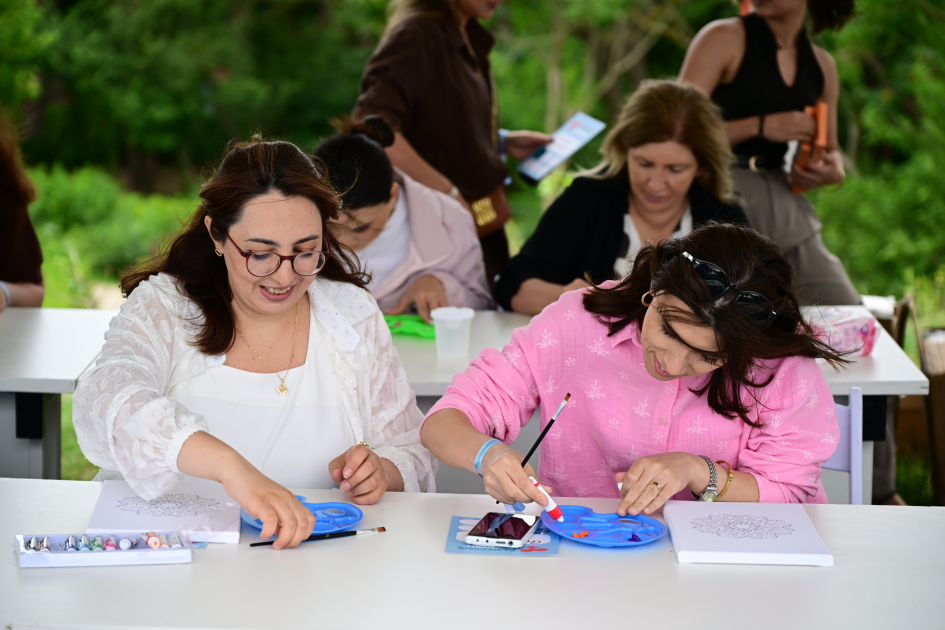 Leyla Aliyeva and Alena Aliyeva attend Charity Festival (PHOTO)