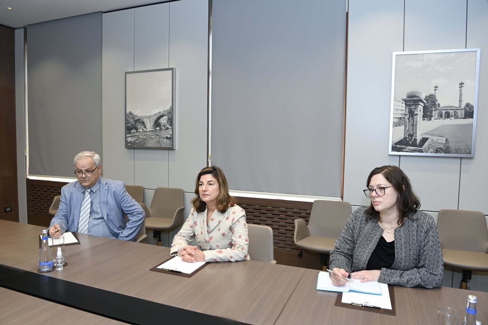 Azerbaijan FM holds talks with ICMP Director General (PHOTO)