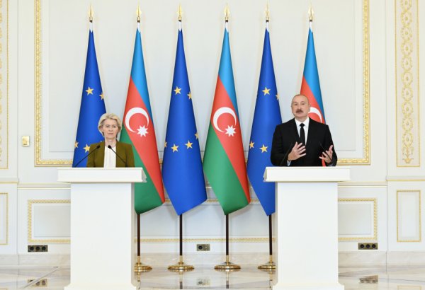 Today half of our gas export goes to the European Union member states - President Ilham Aliyev (VIDEO)