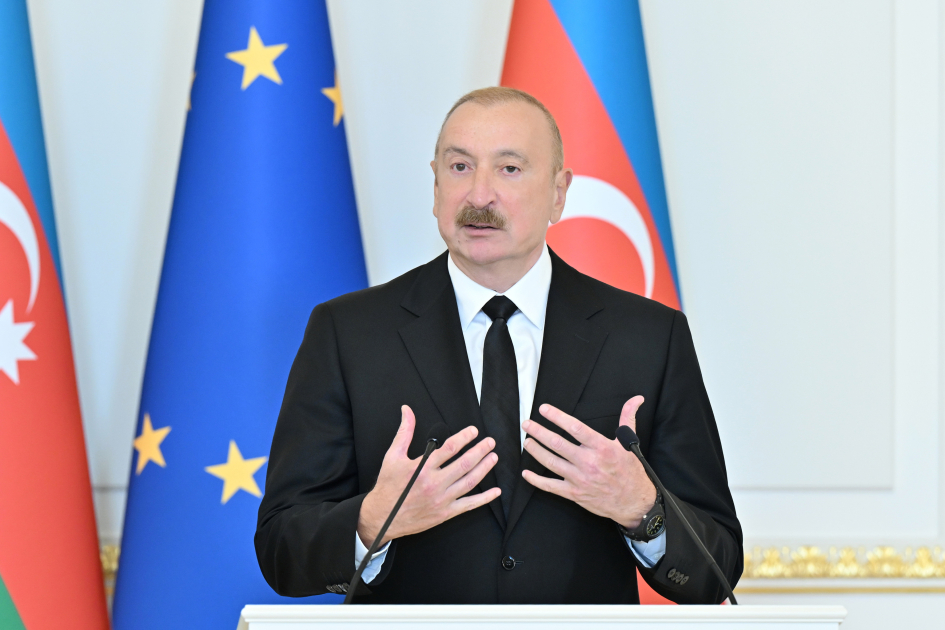Today, the volume of cargo through Azerbaijan in all directions is growing - President Ilham Aliyev (VIDEO)