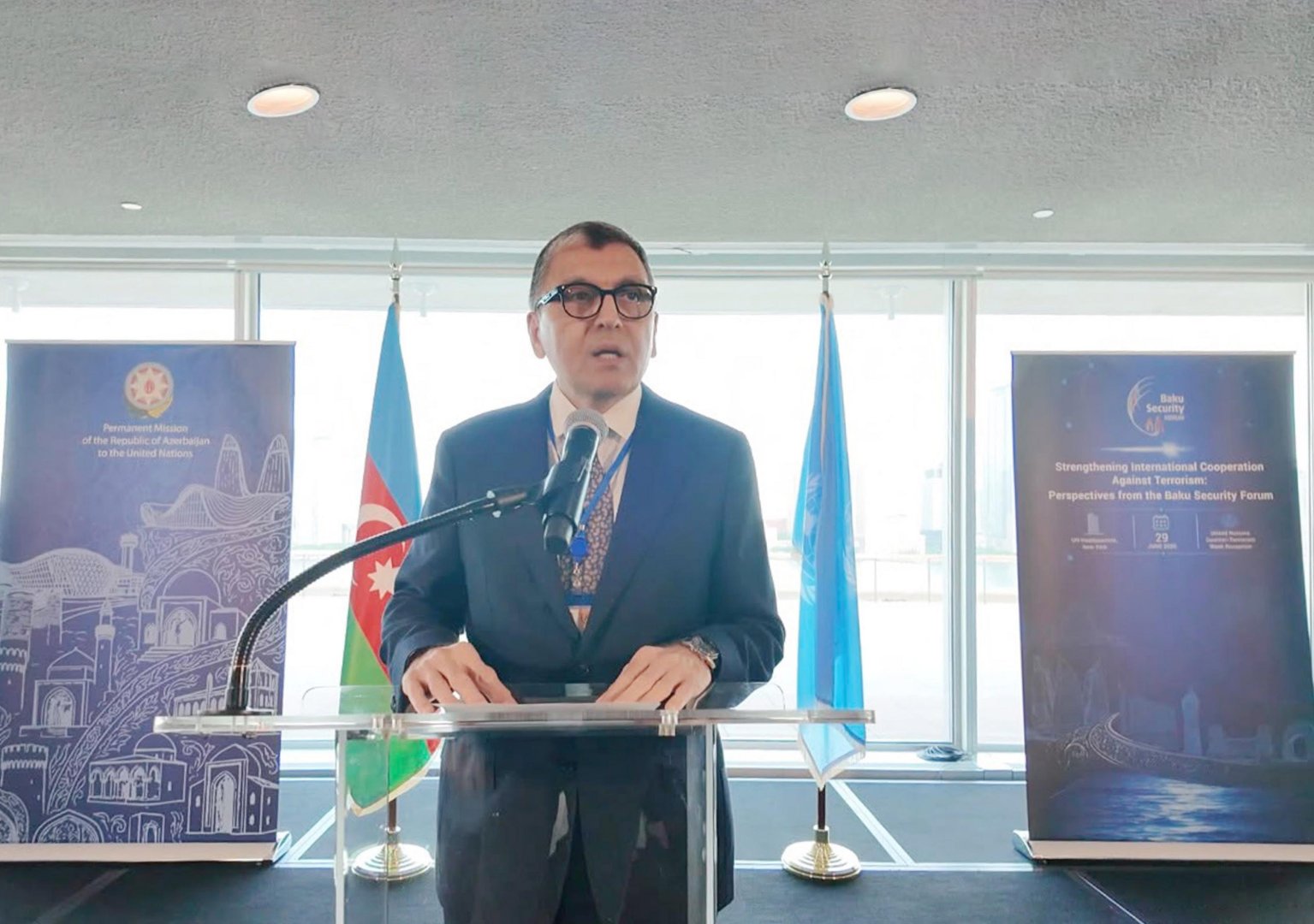 UN hosts Baku Security Forum's international public presentation (PHOTO)