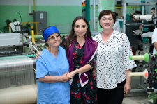 Heydar Aliyev Foundation VP Leyla Aliyeva visits Azeripek OJSC (PHOTO)