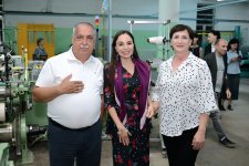 Heydar Aliyev Foundation VP Leyla Aliyeva visits Azeripek OJSC (PHOTO)