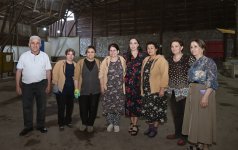 Heydar Aliyev Foundation VP Leyla Aliyeva visits Azeripek OJSC (PHOTO)