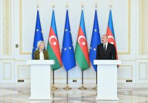 President Ilham Aliyev, President of European Commission make press statements (PHOTO/VIDEO)