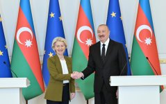 President Ilham Aliyev, President of European Commission make press statements (PHOTO/VIDEO)