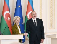 President Ilham Aliyev, President of European Commission make press statements (PHOTO/VIDEO)