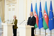 President Ilham Aliyev, President of European Commission make press statements (PHOTO/VIDEO)