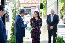 Heydar Aliyev Foundation VP Leyla Aliyeva visits Sheki City Art School (PHOTO)