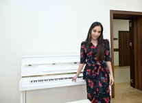 Heydar Aliyev Foundation VP Leyla Aliyeva visits Sheki City Art School (PHOTO)