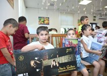 Heydar Aliyev Foundation VP Leyla Aliyeva meets with residents of children's home in Sheki (PHOTO)