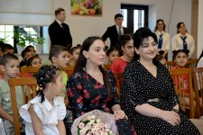 Heydar Aliyev Foundation VP Leyla Aliyeva meets with residents of children's home in Sheki (PHOTO)