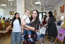 Heydar Aliyev Foundation VP Leyla Aliyeva meets with residents of children's home in Sheki (PHOTO)