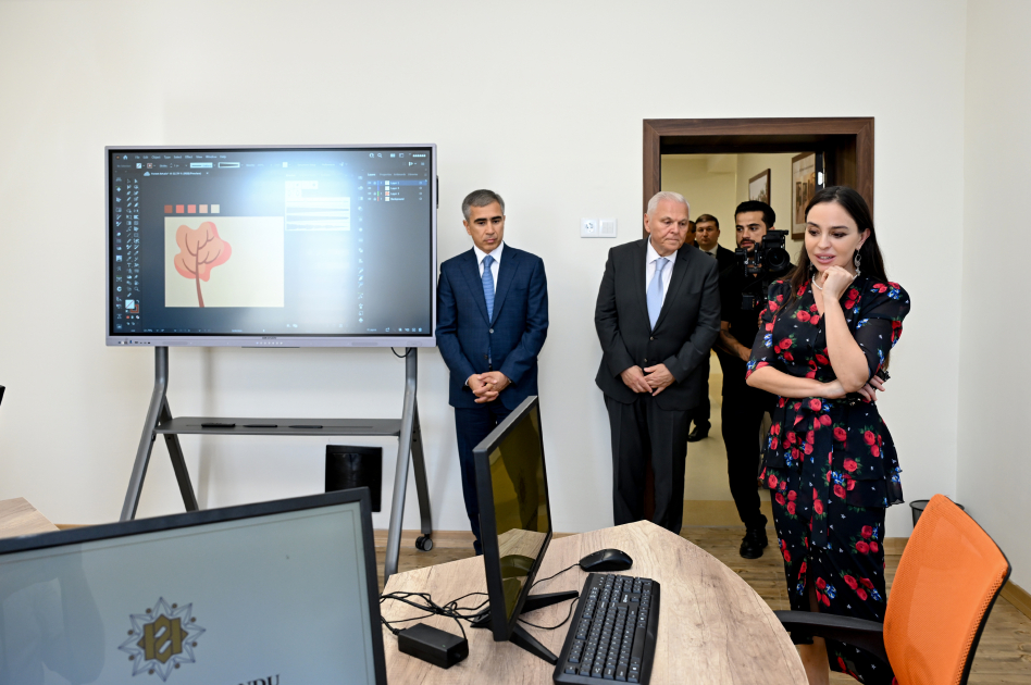 Heydar Aliyev Foundation VP Leyla Aliyeva visits Sheki City Art School (PHOTO)