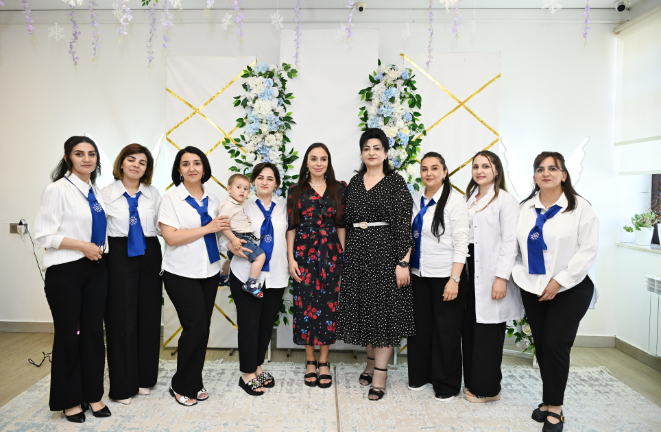 Heydar Aliyev Foundation VP Leyla Aliyeva meets with residents of children's home in Sheki (PHOTO)