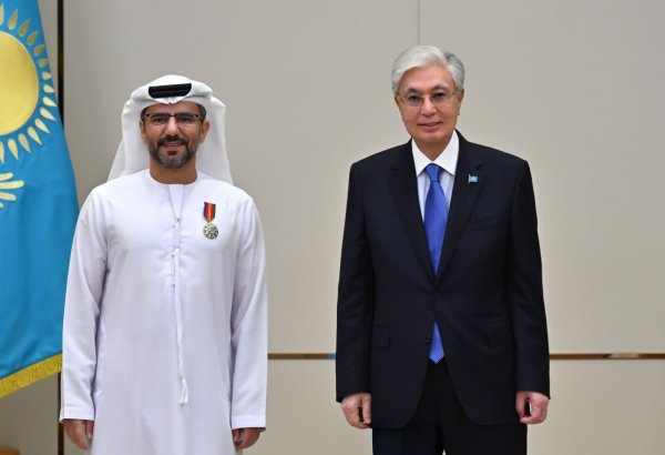 Kazakhstan, AD Ports Group discuss expanding Caspian transit and Middle Corridor potential