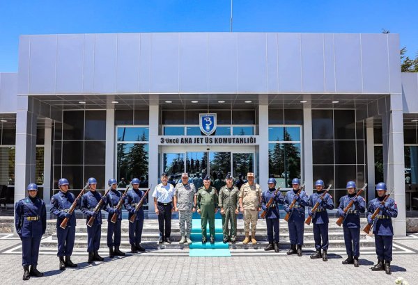 Azerbaijan air force chief attends 'Anatolian Eagle - 2026' exercise in Türkiye