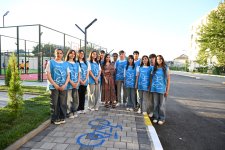 Modernized neighborhood in Yevlakh inaugurated with participation of Leyla Aliyeva (PHOTO)