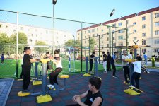 Modernized neighborhood in Yevlakh inaugurated with participation of Leyla Aliyeva (PHOTO)