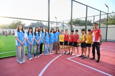 Modernized neighborhood in Yevlakh inaugurated with participation of Leyla Aliyeva (PHOTO)