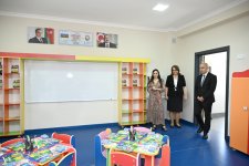 Leyla Aliyeva attends opening of new school building in Yevlakh (PHOTO)