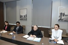 Azerbaijan's foreign minister holds meeting with UN special envoy on road safety