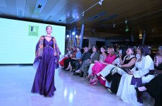 Alena Aliyeva attends “Patterns of Time” fashion show held at Azerbaijan National Carpet Museum (PHOTO)