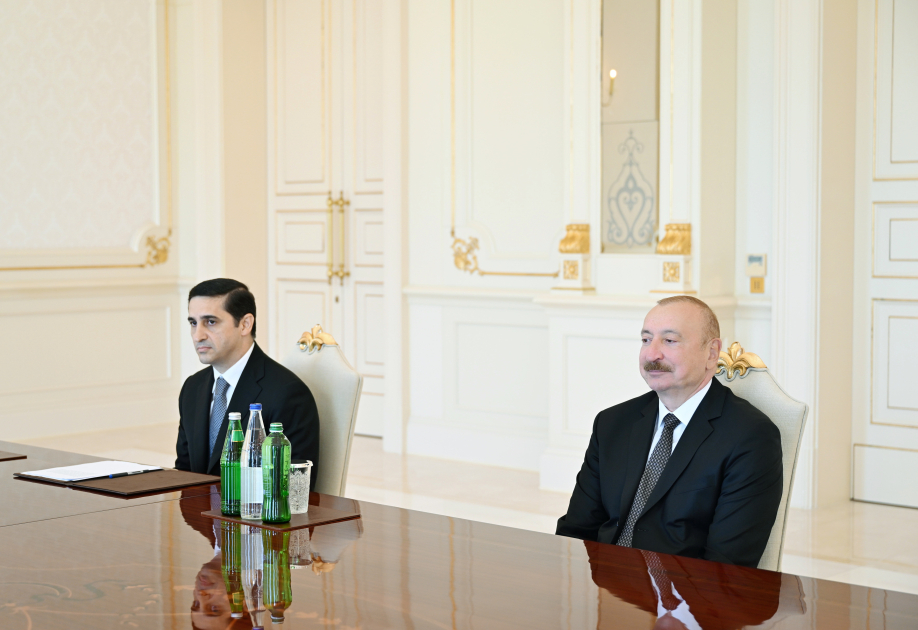 President Ilham Aliyev receives Türkiye's Minister of Justice (PHOTO)
