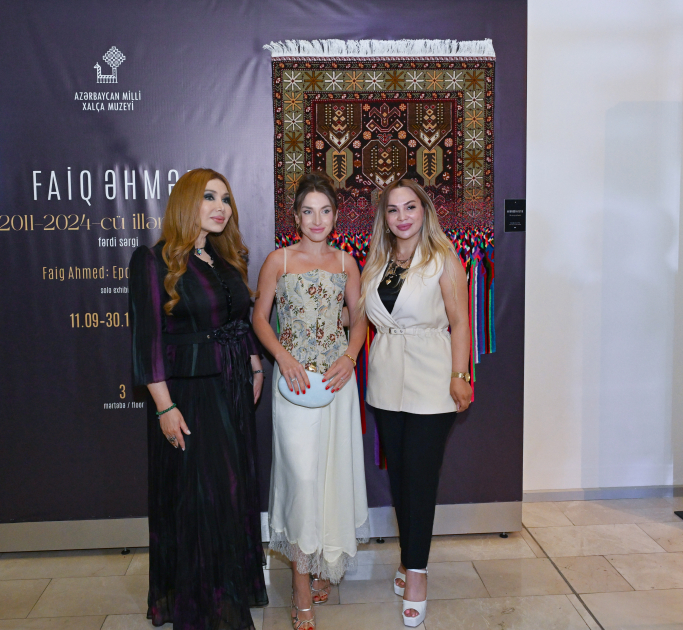 Alena Aliyeva attends “Patterns of Time” fashion show held at Azerbaijan National Carpet Museum (PHOTO)