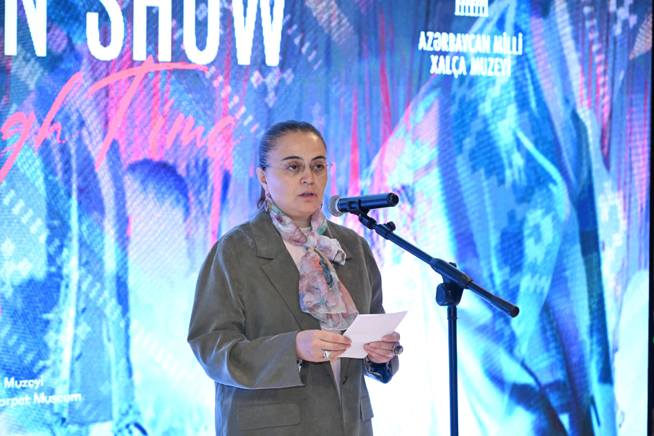 Alena Aliyeva attends “Patterns of Time” fashion show held at Azerbaijan National Carpet Museum (PHOTO)