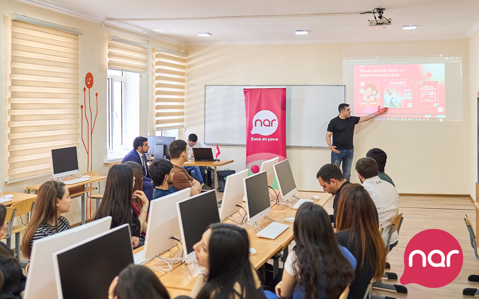 Nar organizes marketing and career training sessions for students in Ganja (PHOTO)