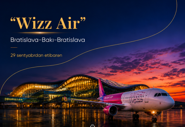 Wizz Air launches direct flights between Baku and Bratislava
