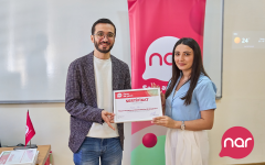 Nar organizes marketing and career training sessions for students in Ganja (PHOTO)