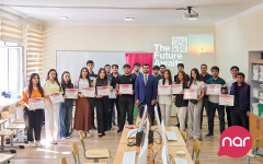 Nar organizes marketing and career training sessions for students in Ganja (PHOTO)