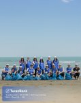 TuranBank conducts Beach Cleanup Campaign on the Caspian Coast in cooperation with the Ministry of Ecology and Natural Resources (PHOTO)