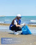 TuranBank conducts Beach Cleanup Campaign on the Caspian Coast in cooperation with the Ministry of Ecology and Natural Resources (PHOTO)