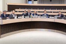Azerbaijan Railways meets with Russian, Iranian rail leaders on expanding cooperation (PHOTO)