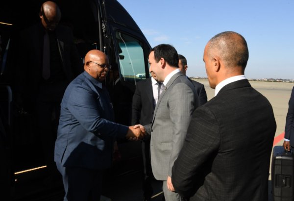 Speaker of National Assembly of Zimbabwe arrives in Azerbaijan on official visit