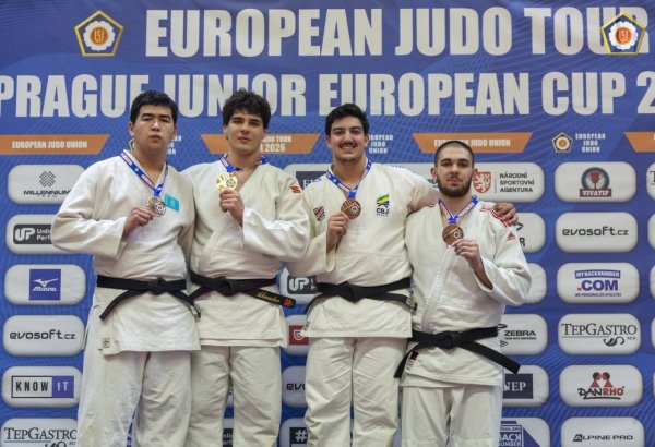 Azerbaijani judokas win nine medals at European Cup (PHOTO)
