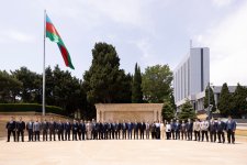 “AzerGold” CJSC marks 10th anniversary with visits to Alley of Honor and Alley of Martyrs (PHOTO)